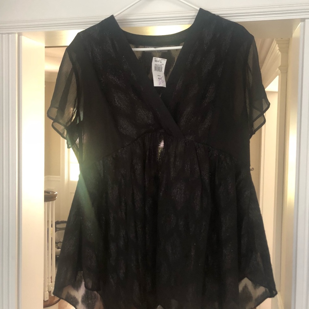 Cute dressy maternity top